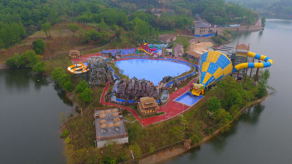 taman air tasik xinyang bailu taman air daxin